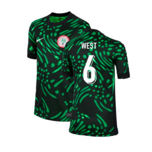 2024-2025 Nigeria Away Shirt (Kids) (West 6)