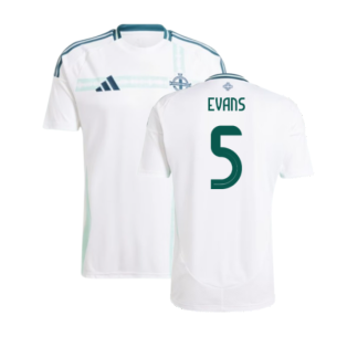 2024-2025 Northern Ireland Away Shirt (Evans 5)