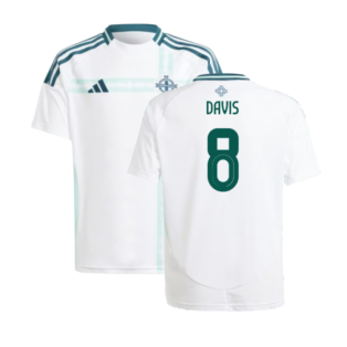 2024-2025 Northern Ireland Away Shirt - Kids (Davis 8)