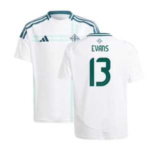 2024-2025 Northern Ireland Away Shirt - Kids (Evans 13)