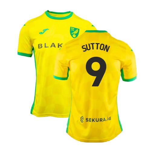 2024-2025 Norwich Home Shirt (Sutton 9)