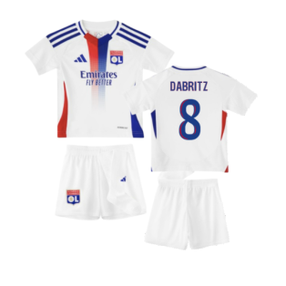 2024-2025 Olympique Lyon Home Mini Kit (Dabritz 8)