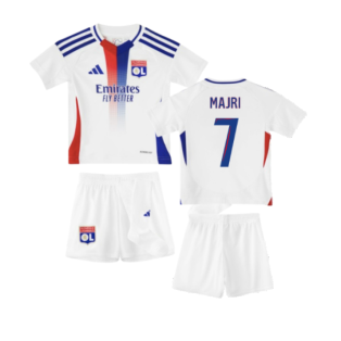2024-2025 Olympique Lyon Home Mini Kit (Majri 7)