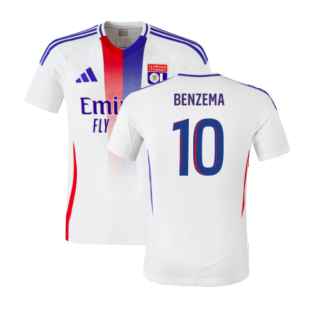 2024-2025 Olympique Lyon Home Shirt (Benzema 10)