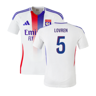 2024-2025 Olympique Lyon Home Shirt (Lovren 5)