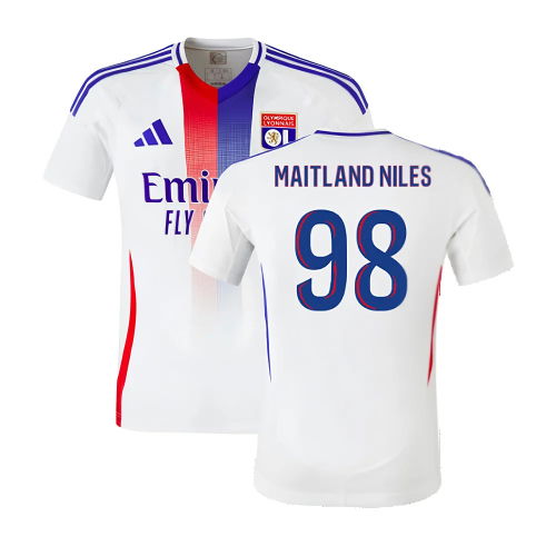 2024-2025 Olympique Lyon Home Shirt (Maitland Niles 98)
