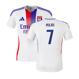 2024-2025 Olympique Lyon Home Shirt (Majri 7)