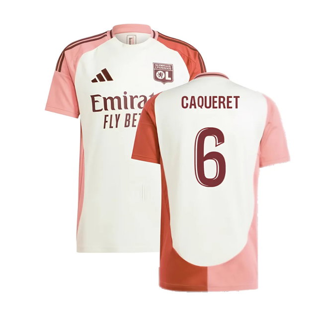 2024-2025 Olympique Lyon Third Shirt (Caqueret 6)