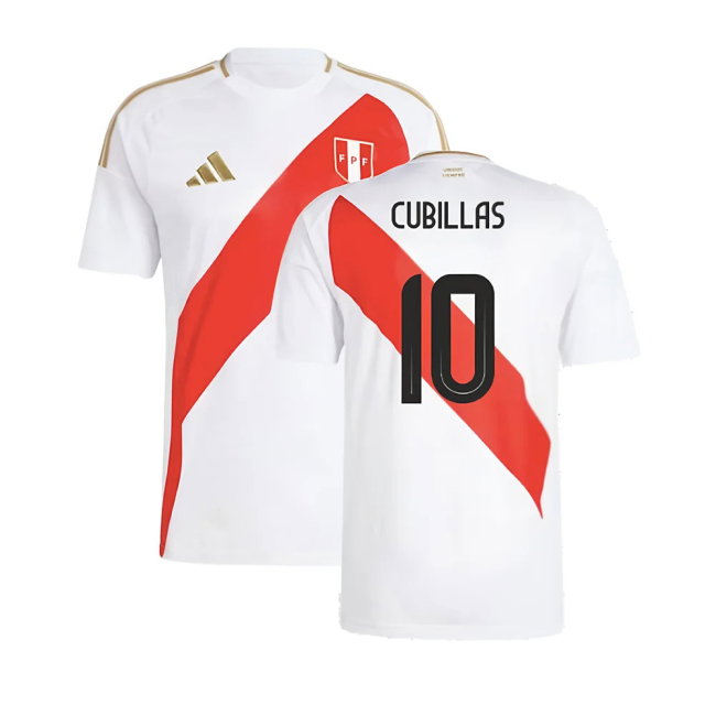 2024-2025 Peru Home Shirt (Cubillas 10)