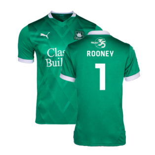 2024-2025 Plymouth Argyle Home Shirt (Rooney 1)