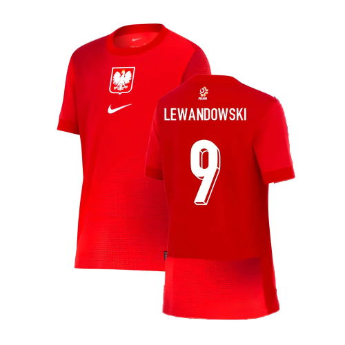 2024-2025 Poland Away Shirt (Kids) (Lewandowski 9)
