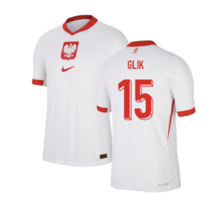 2024-2025 Poland Home Shirt (Glik 15)