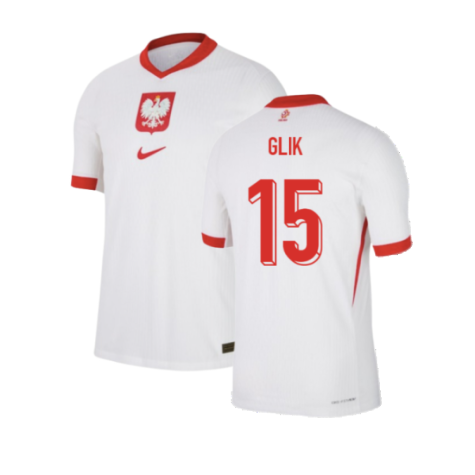2024-2025 Poland Home Shirt (Kids) (Glik 15)