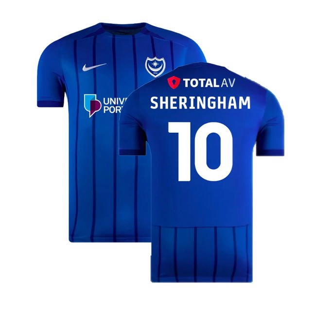 2024-2025 Portsmouth Home Shirt (Sheringham 10)