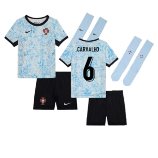 2024-2025 Portugal Away Mini Kit (Carvalho 6)