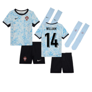 2024-2025 Portugal Away Mini Kit (William 14)