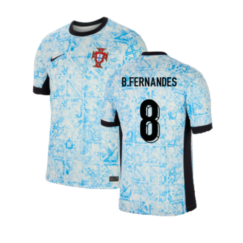 2024-2025 Portugal Away Shirt (B.Fernandes 8)