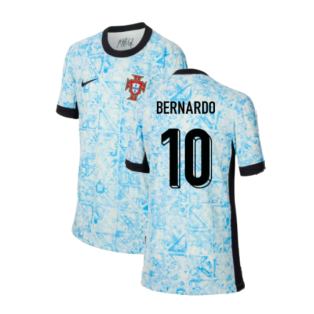 2024-2025 Portugal Away Shirt (Kids) (Bernardo 10)
