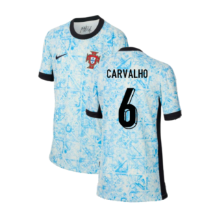 2024-2025 Portugal Away Shirt (Kids) (Carvalho 6)