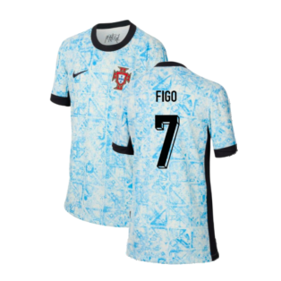 2024-2025 Portugal Away Shirt (Kids) (Figo 7)