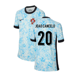 2024-2025 Portugal Away Shirt (Kids) (Joao Cancelo 20)