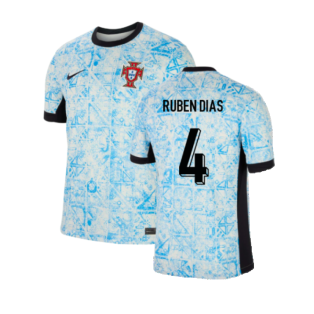 2024-2025 Portugal Away Shirt (Ruben Dias 4)