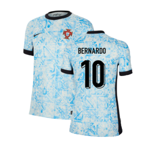 2024-2025 Portugal Away Shirt (Womens) (Bernardo 10)