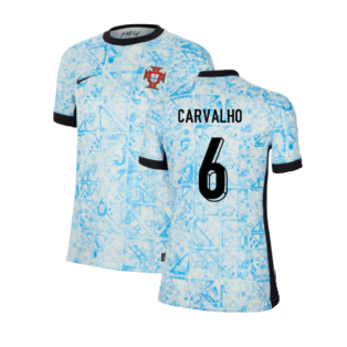 2024-2025 Portugal Away Shirt (Womens) (Carvalho 6)