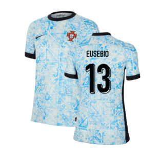 2024-2025 Portugal Away Shirt (Womens) (Eusebio 13)