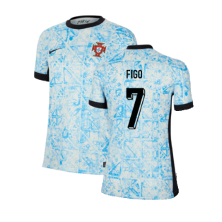 2024-2025 Portugal Away Shirt (Womens) (Figo 7)