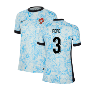 2024-2025 Portugal Away Shirt (Womens) (Pepe 3)