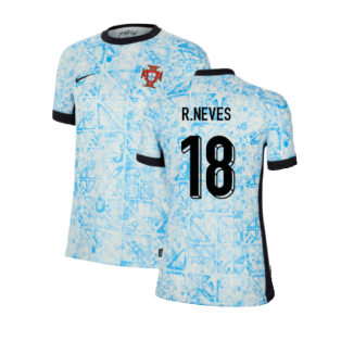 2024-2025 Portugal Away Shirt (Womens) (R.Neves 18)