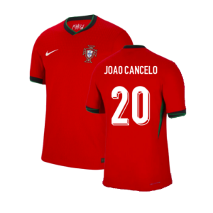 2024-2025 Portugal Dri-Fit ADV Match Home Shirt (Joao Cancelo 20)