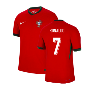 2024-2025 Portugal Dri-Fit ADV Match Home Shirt (Ronaldo 7)