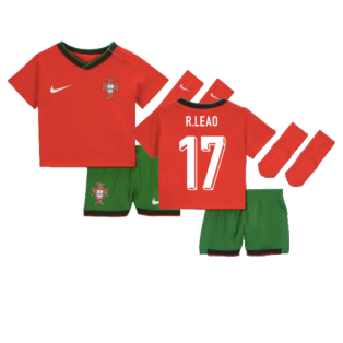 2024-2025 Portugal Home Baby Kit (R.Leao 17)