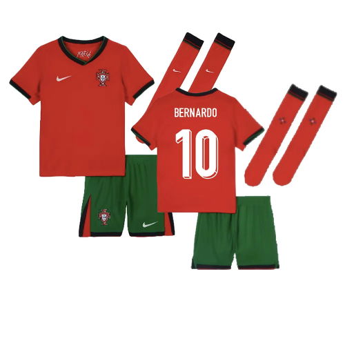 2024-2025 Portugal Home Mini Kit (Bernardo 10)