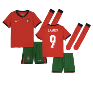 2024-2025 Portugal Home Mini Kit (G.Ramos 9)