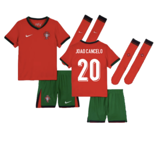 2024-2025 Portugal Home Mini Kit (Joao Cancelo 20)