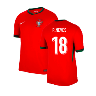 2024-2025 Portugal Home Shirt (R.Neves 18)