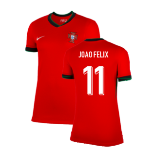 2024-2025 Portugal Home Shirt (Womens) (Joao Felix 11)
