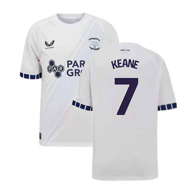 2024-2025 Preston Home Shirt (Kids) (Keane 7)