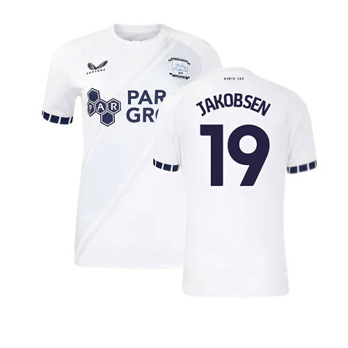 2024-2025 Preston North End Home Shirt (Womens) (Jakobsen 19)