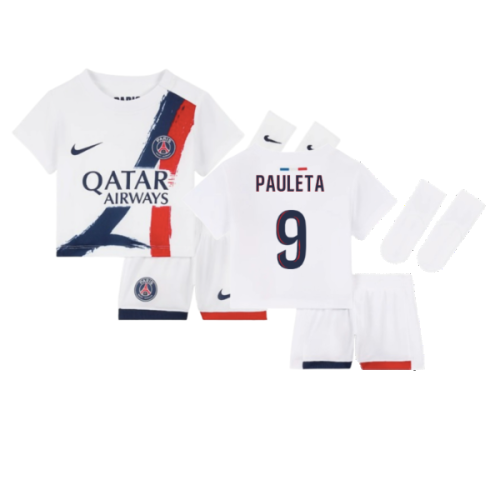 2024-2025 PSG Away Baby Kit (Pauleta 9)