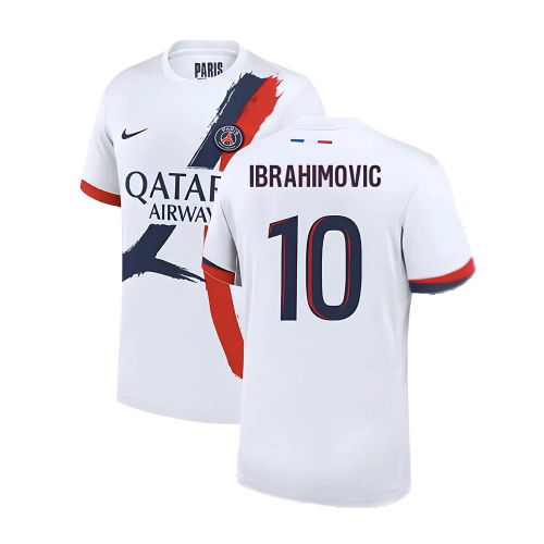 2024-2025 PSG Away Shirt (Ibrahimovic 10)  2024-2025 PSG Away Shirt (Ibrahimovic 10)