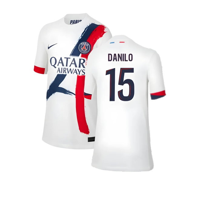 2024-2025 PSG Away Shirt (Kids) (Danilo 15)