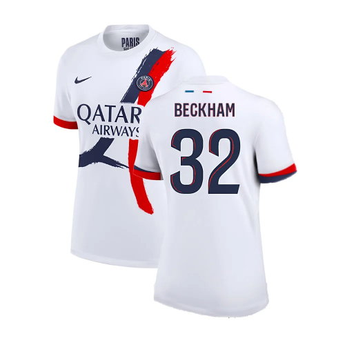 2024-2025 PSG Away Shirt (Womens) (Beckham 32)