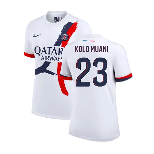 2024-2025 PSG Away Shirt (Womens) (Kolo Muani 23)
