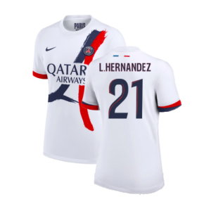 2024-2025 PSG Away Shirt (Womens) (L.Hernandez 21)