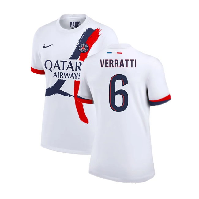 2024-2025 PSG Away Shirt (Womens) (Verratti 6)