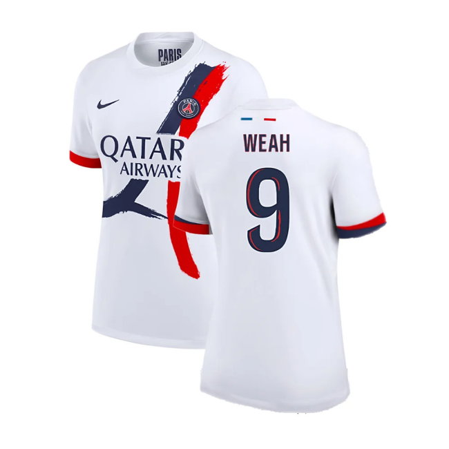 2024-2025 PSG Away Shirt (Womens) (Weah 9)